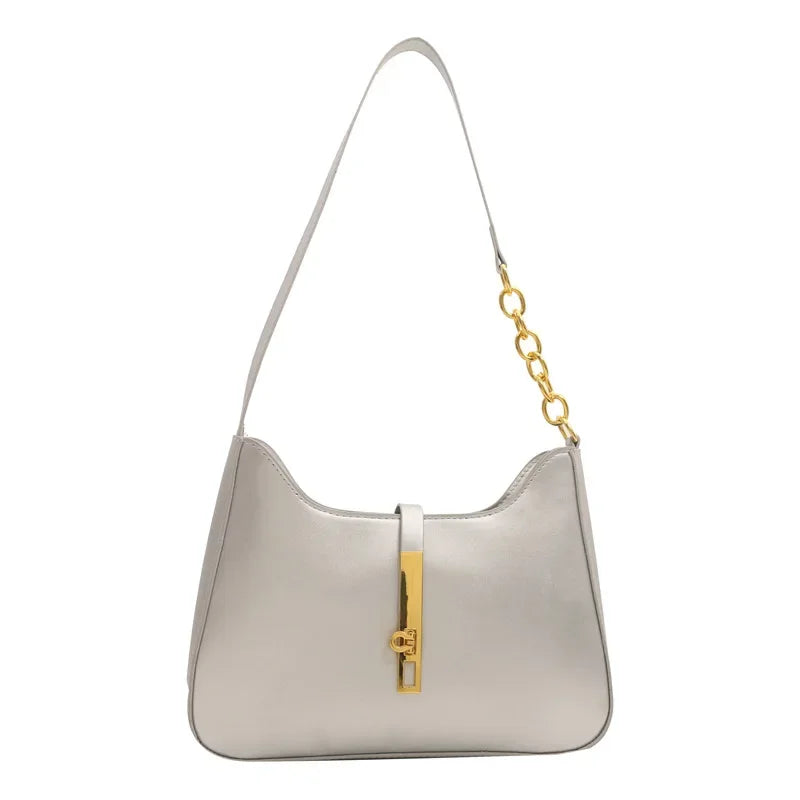 Textured Underarm Bag for Women | Multi-Use Spring Shoulder & Handheld Purse | Niche Fashion Crossbody Daily Accessory Luxegan