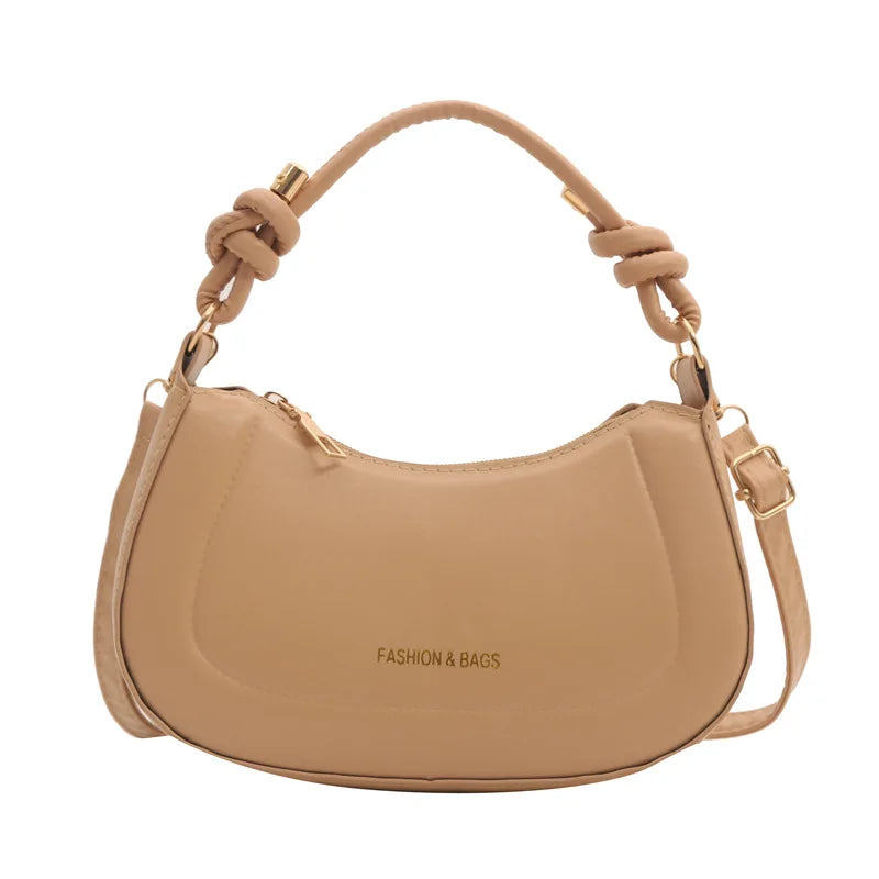 Trendy Soft PU Leather Shoulder Bag | Women's Stylish Tote Purse, Phone Bag & Elegant Design Crossbody Bag Luxegan