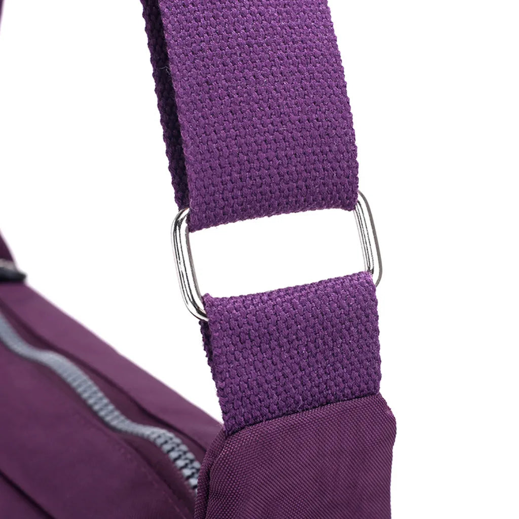 Women's Nylon Waterproof Messenger Bag | Travel Crossbody & Shoulder Purse Luxegan