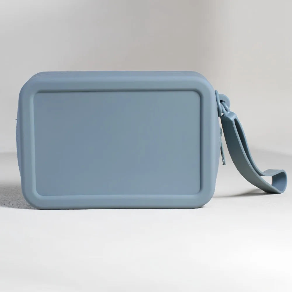 Silicone Rectangular Pouch | Soft Waterproof High-Capacity Organizer Luxegan