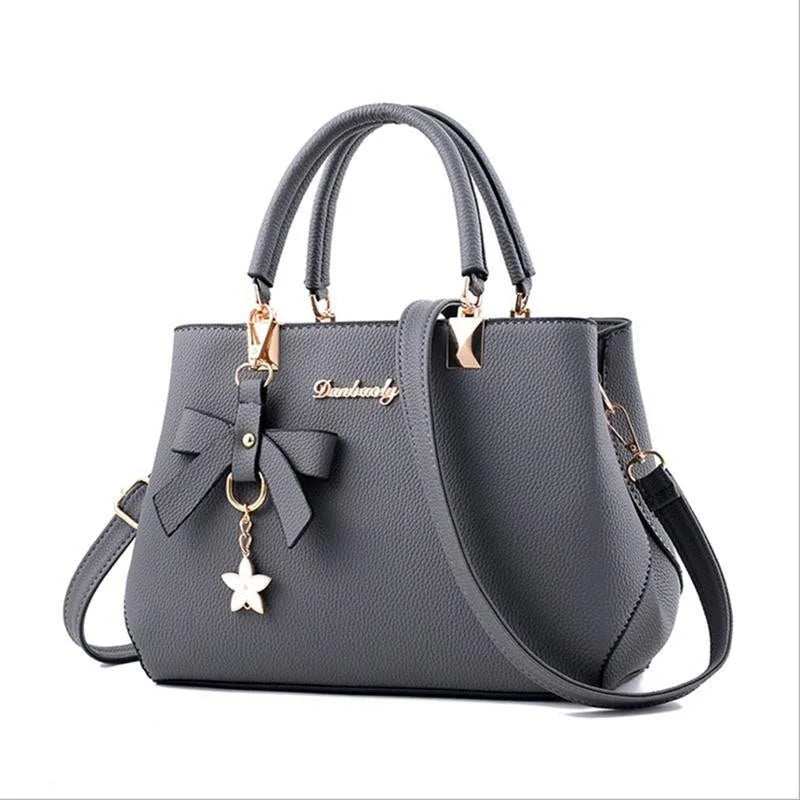 Women's Handbag Patchwork Shoulder Messenger Bag | Office Work PU Leather Female Bag & Ladies Luxury Elegant Handbag Luxegan