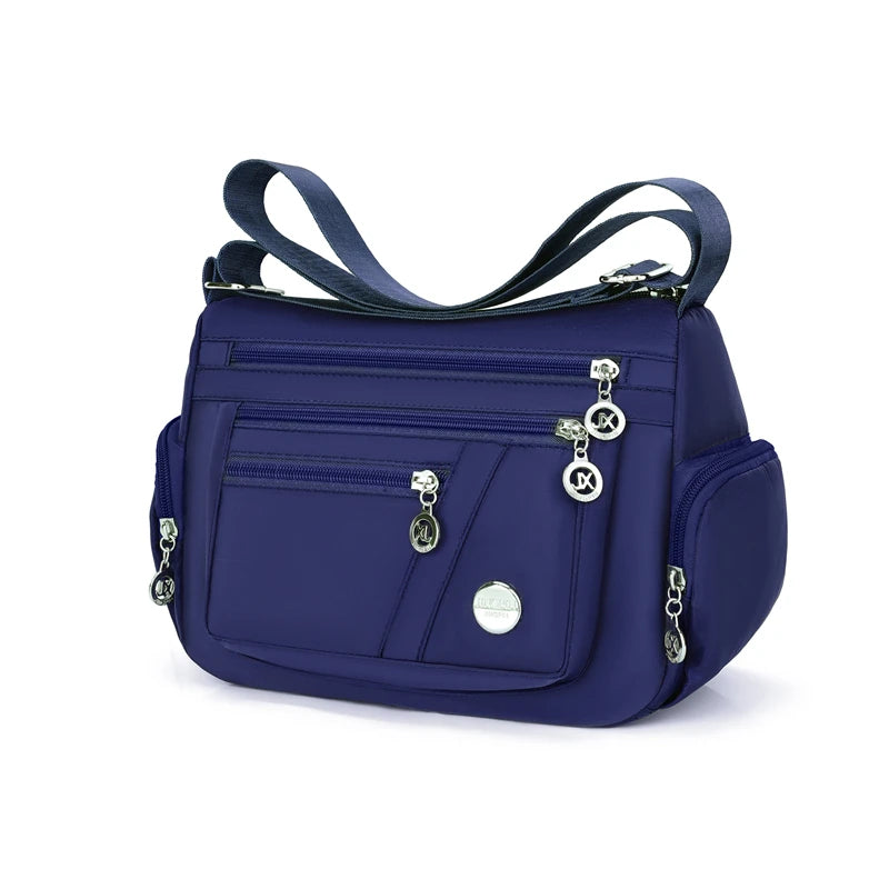Women's Large Capacity Shoulder Bag | Waterproof and Wear-Resistant Multi-Pocket Commuter Leisure Outdoor Crossbody Bag Luxegan