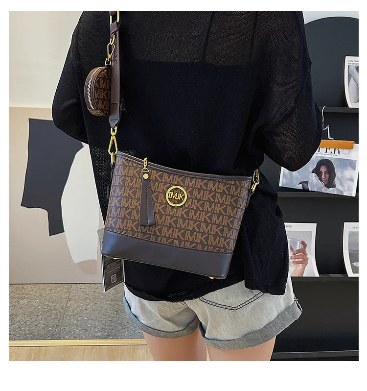 New Fashion Women's Shoulder Bag | Trend Brand Classic Versatile Crossbody Bag & Luxury Travel Handbag Luxegan