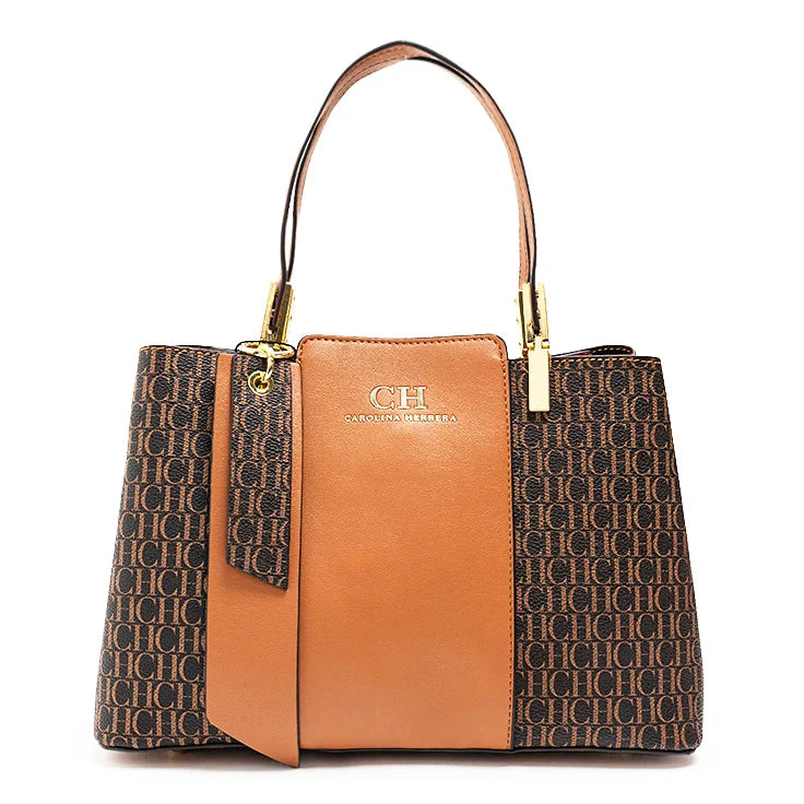 Large Capacity Design Brand Women's Tote | Elegant Letter Pattern Fashion Handbag | Versatile Shopping Crossbody with Interior Zipper Pocket Luxegan