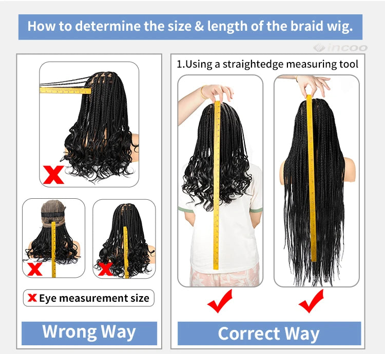 26-40 Inch Senegalese Twist Box Braid Wig | Full Lace | Faux Locs