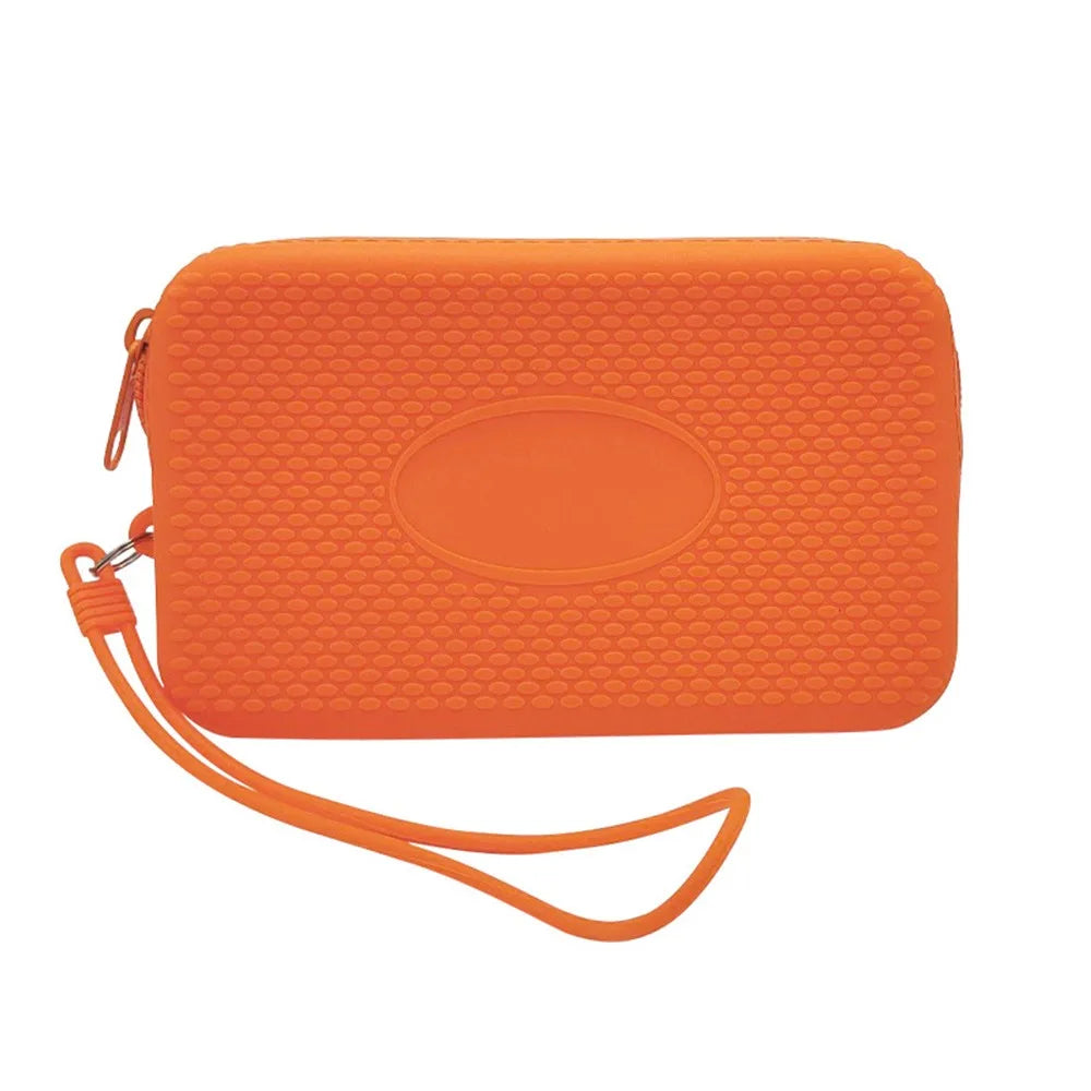 Unisex Silicone Waterproof Coin & Earphone Purse Luxegan