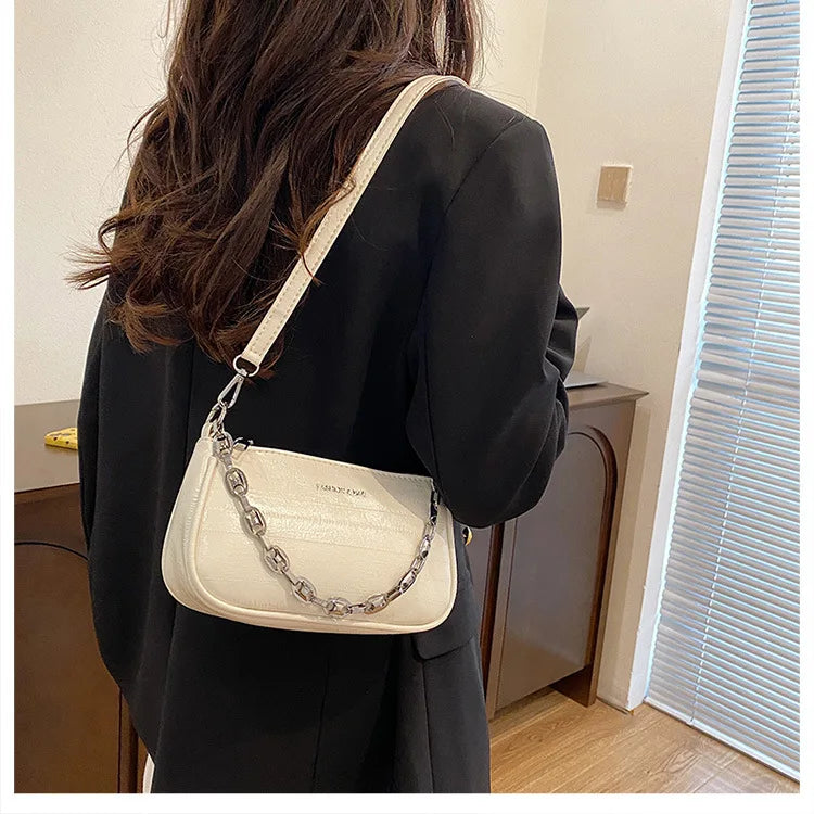 Fashion Chain Strap Crossbody Bags for Ladies | Versatile Women's Shoulder Bag for Daily Use | Casual Designer Handbags Luxegan