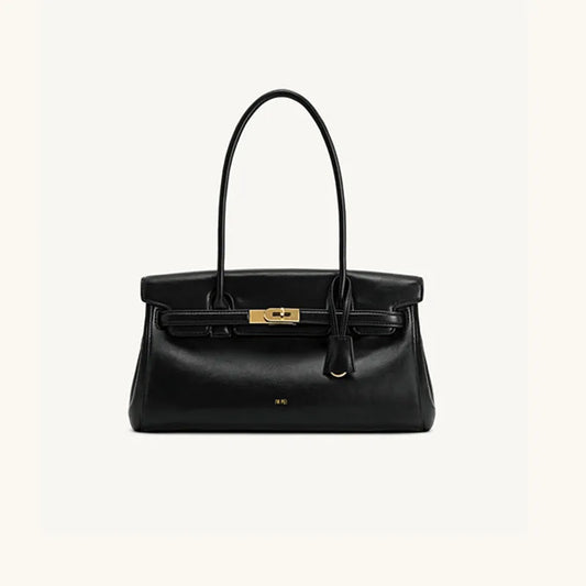 Women's New Genuine Leather Shoulder Bag | Large Capacity Simple Fashion Commuter Handbag Luxegan