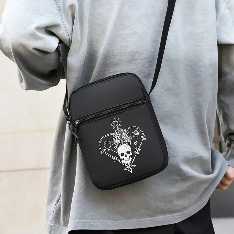 Unisex Mini Crossbody Bag | Compact Phone Pouch with Adjustable Strap Luxegan