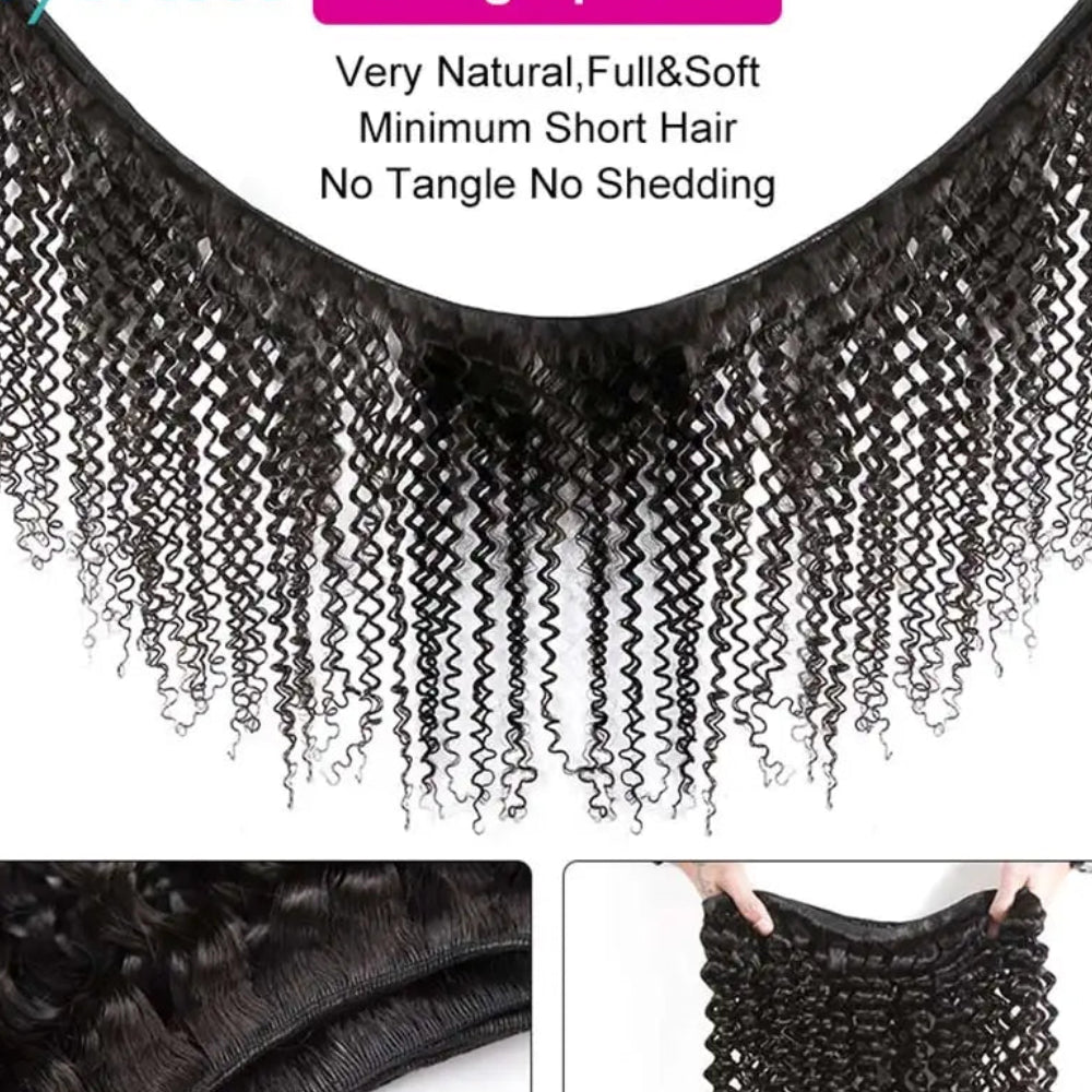 12A Deep Wave Malaysian Human Hair Bundles | Sophisticated "Deep Curly" Weave Extensions | Elegant 30–32 Inch Single/Multi-Pack Options | "Dignified" Remy Hair Weft for Radiant Versatile Styling Luxegan