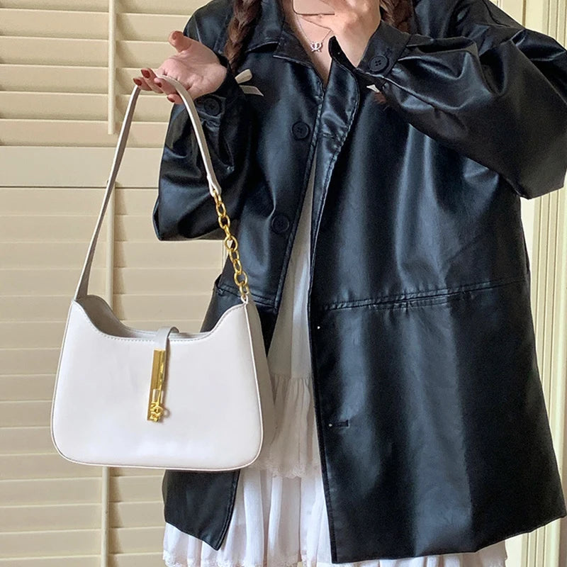 Luxury Soft Hobo Crossbody | Designer Dual-Strap Underarm Bag Luxegan