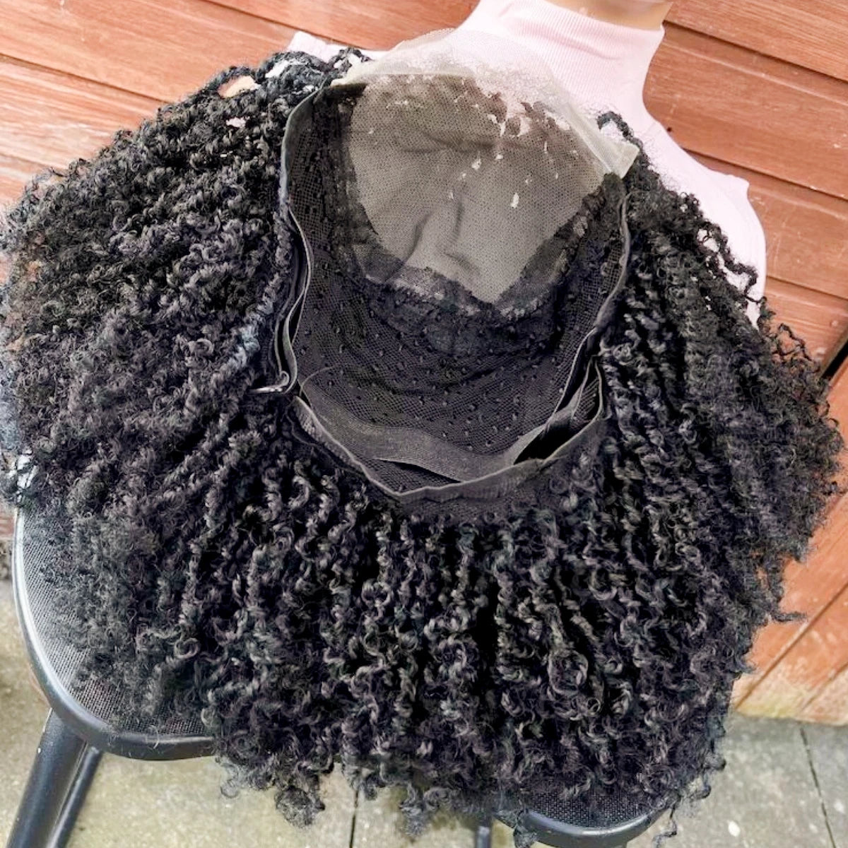 Kinky Twist Short Braided Wig | Sophisticated "Lightweight" Silhouette | Ready-to-Ship Closure Style Braided Lace Wig | "Dignified" High-Performance Kanekalon Fiber for Radiant Versatile Styling