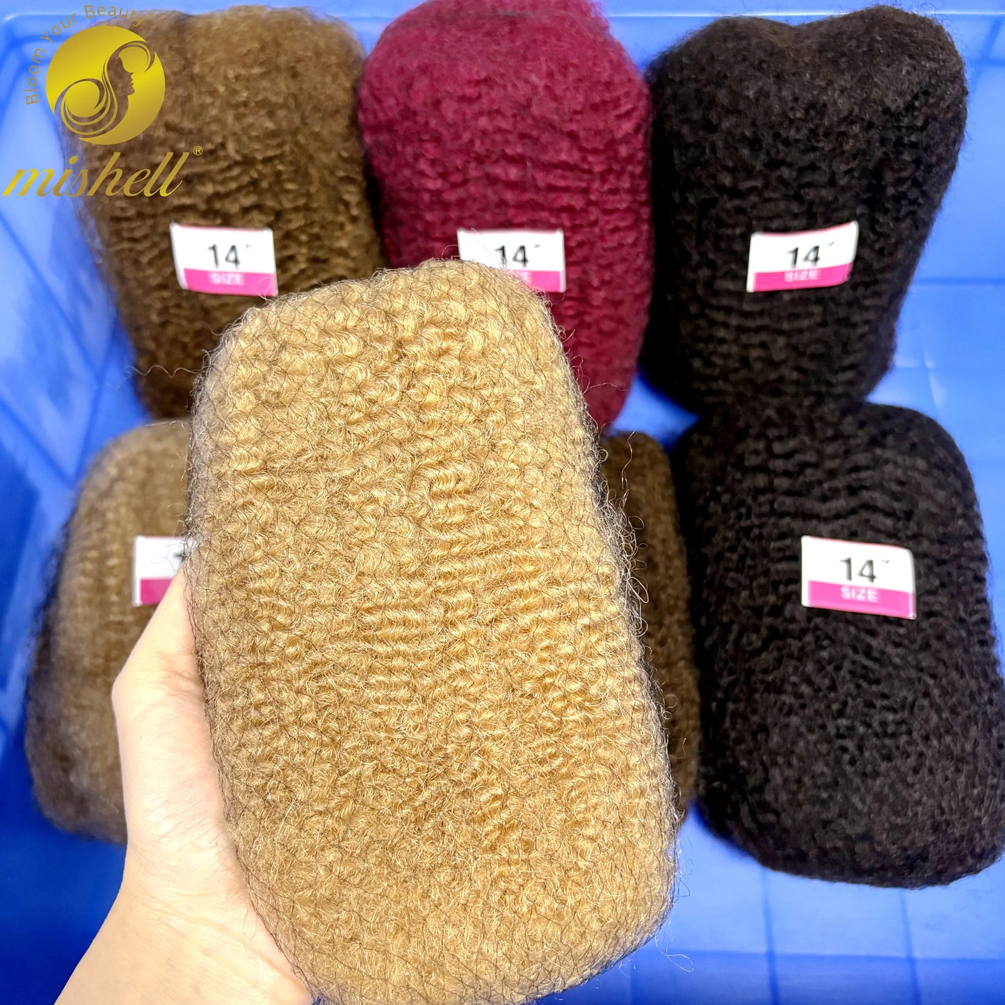 4C Afro Kinky Human Hair Bulk – 100% Raw Peruvian Hair for Locs, Twists & Braids