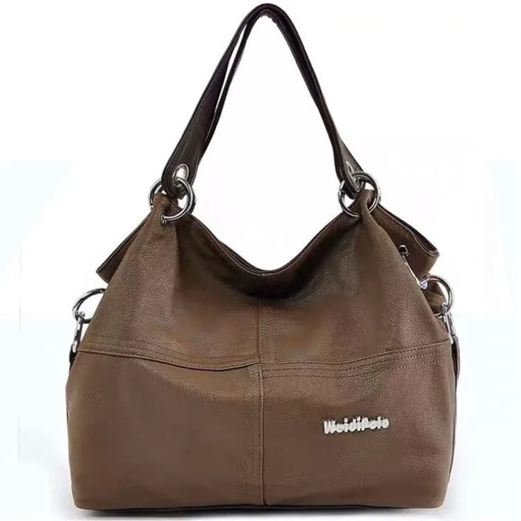 New Fashion Luxury Handbag Set | Retro Large Capacity Bucket Bag for Women | Premium Leather Shoulder Messenger Bag & Composite Tote Purse