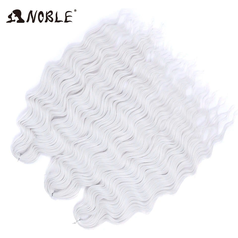 Synthetic Anna Curl Water Wave Crochet Braiding Hair – 24 Inch | 300g | 60 Strands | 88 Ombre & - view 6