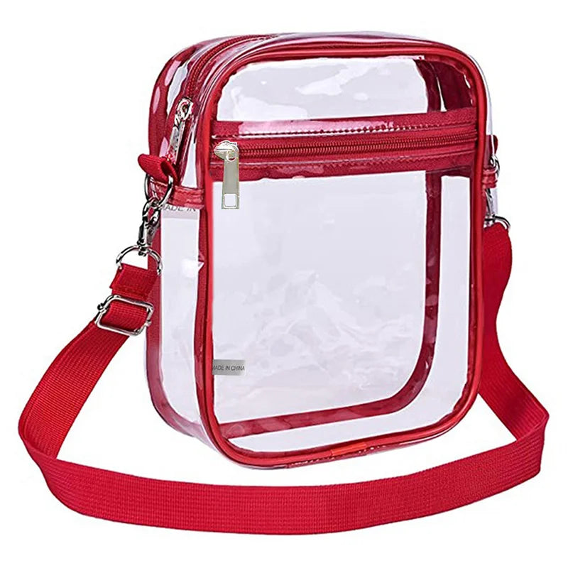 Transparent Crossbody Bag | Simple Waterproof Small Square Bag Luxegan