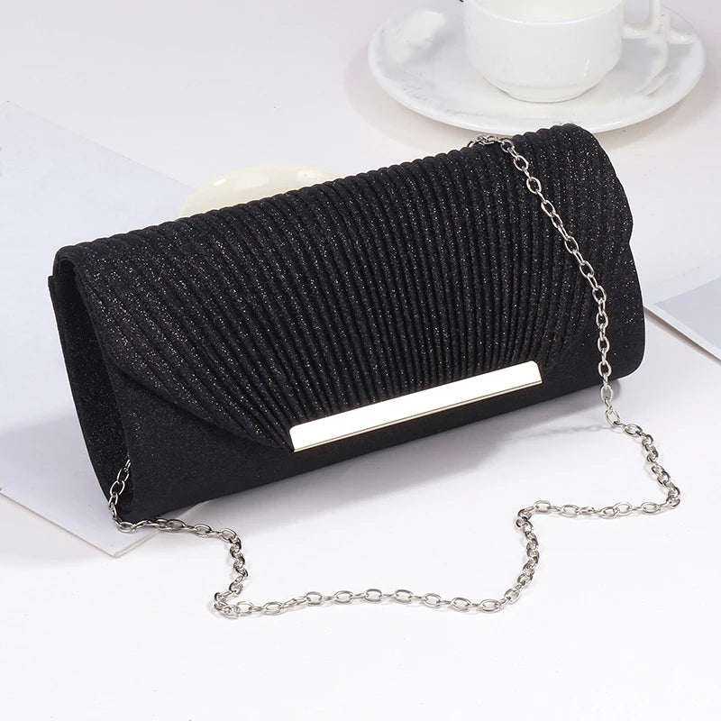 Fashion Elegant Clutch Bag | New Hot Selling Chain Dinner Bag & Bride Bridesmaid Lady Handbag (Factory Outlet) Luxegan