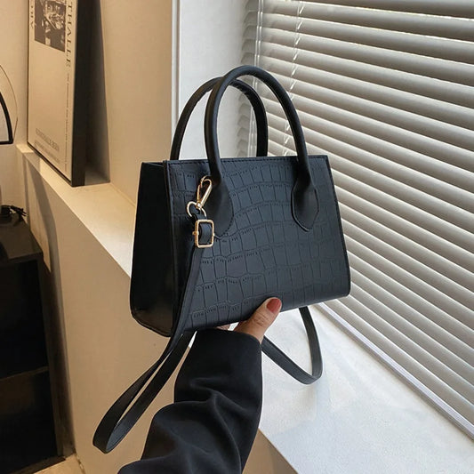 New Square Crossbody Bags for Women | Fashion Handbags & Purses & Ladies Shoulder Bag (Small Top Handle Bags) Luxegan