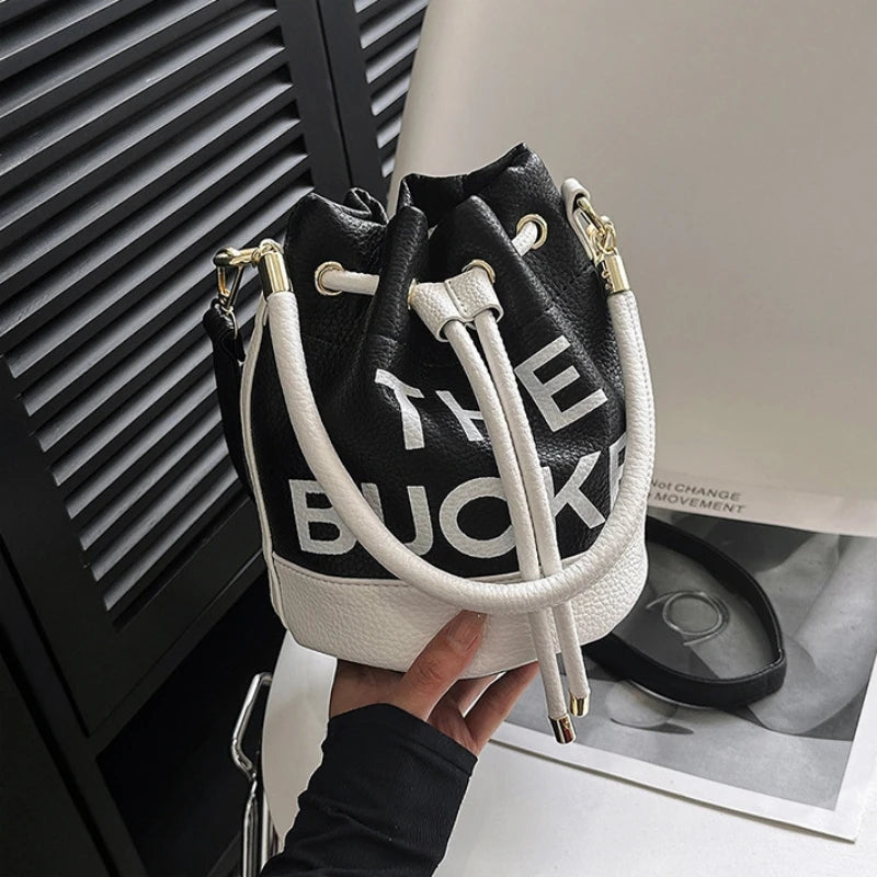 New Fashion Women's Bucket Bag Trend | Brand Casual Versatile Shoulder Bag & High-end Classic Crossbody Bag (Designer Luxury Handbag) Luxegan