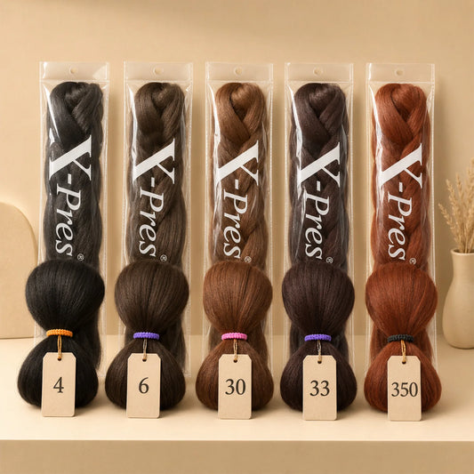 Wigundle Kanekalon Pre-Stretched Crochet Braiding Hair Extensions – Jumbo Braids for Women