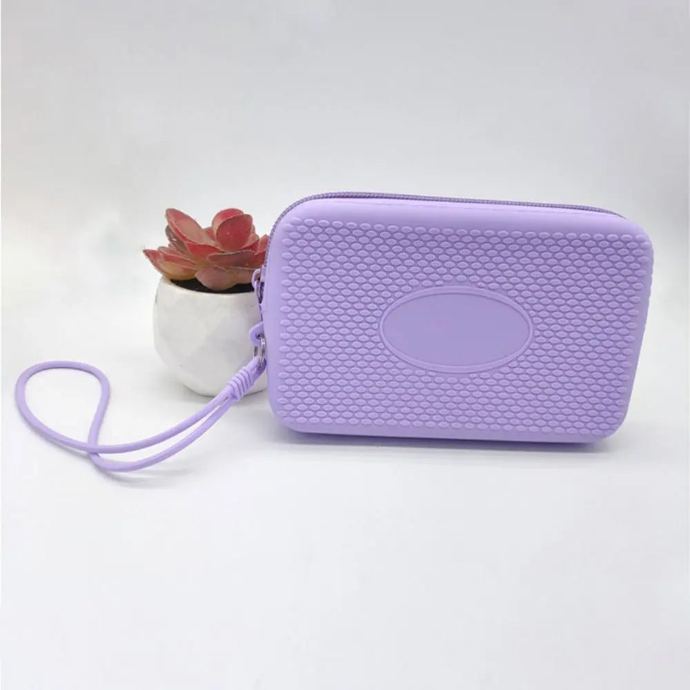 Unisex Silicone Waterproof Coin & Earphone Purse Luxegan
