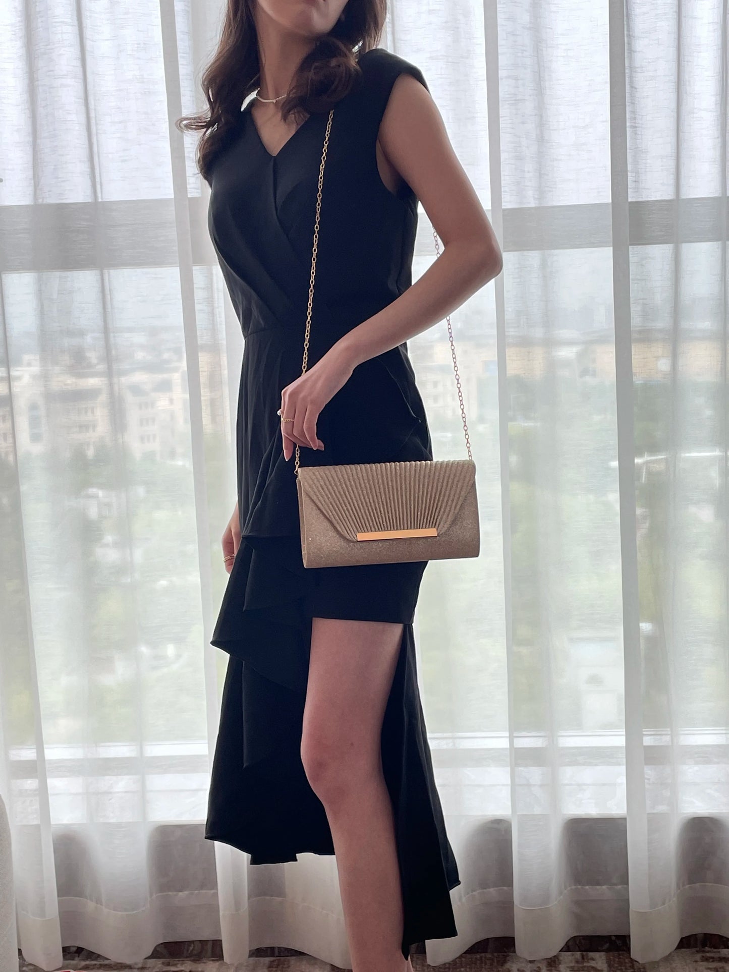 Fashion Elegant Clutch Bag | New Hot Selling Chain Dinner Bag & Bride Bridesmaid Lady Handbag (Factory Outlet) Luxegan