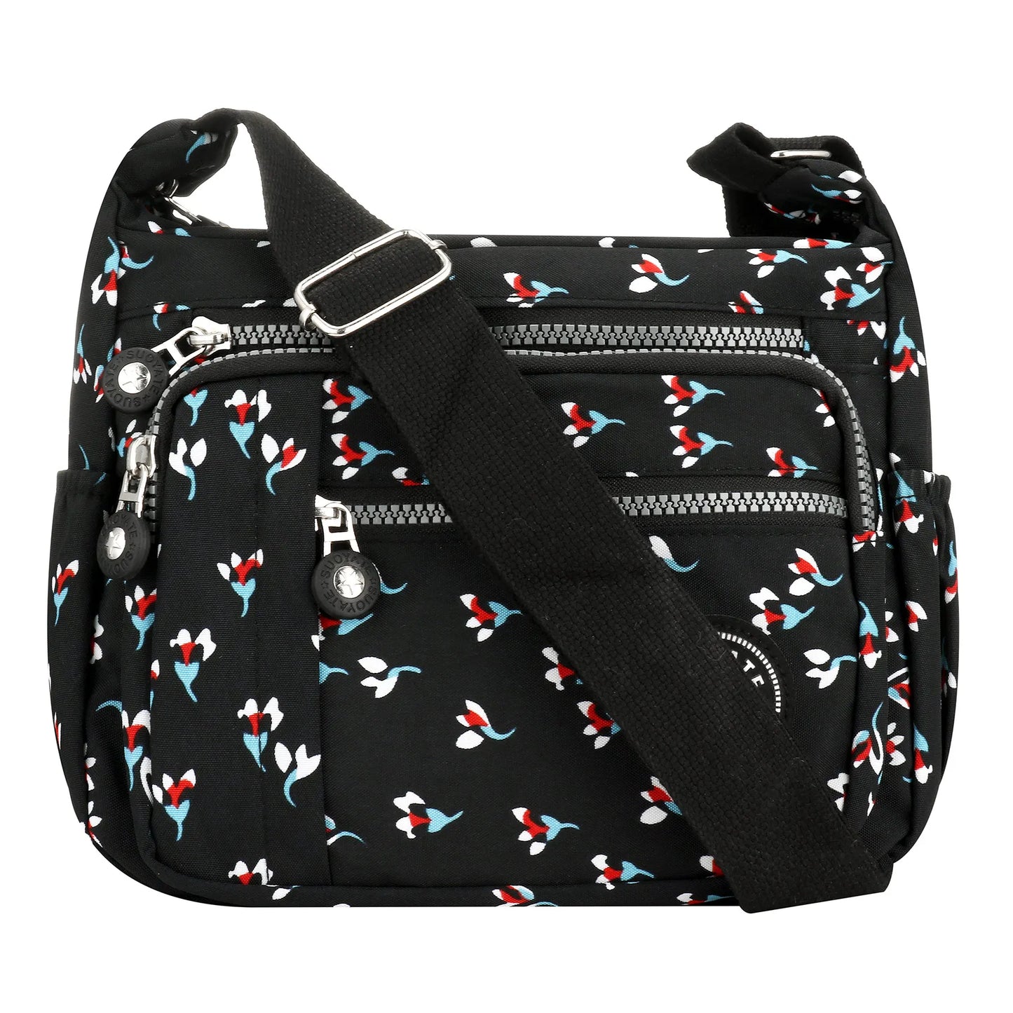 Women's Nylon Waterproof Messenger Bag | Travel Crossbody & Shoulder Purse Luxegan