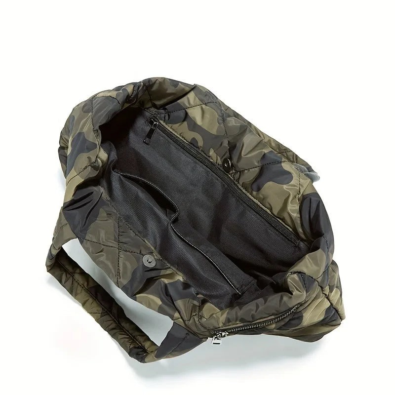 3PCS/Set Autumn/Winter Camouflage & Black Tote Bags | Large Capacity Oxford Unisex Single Shoulder Satchels Luxegan