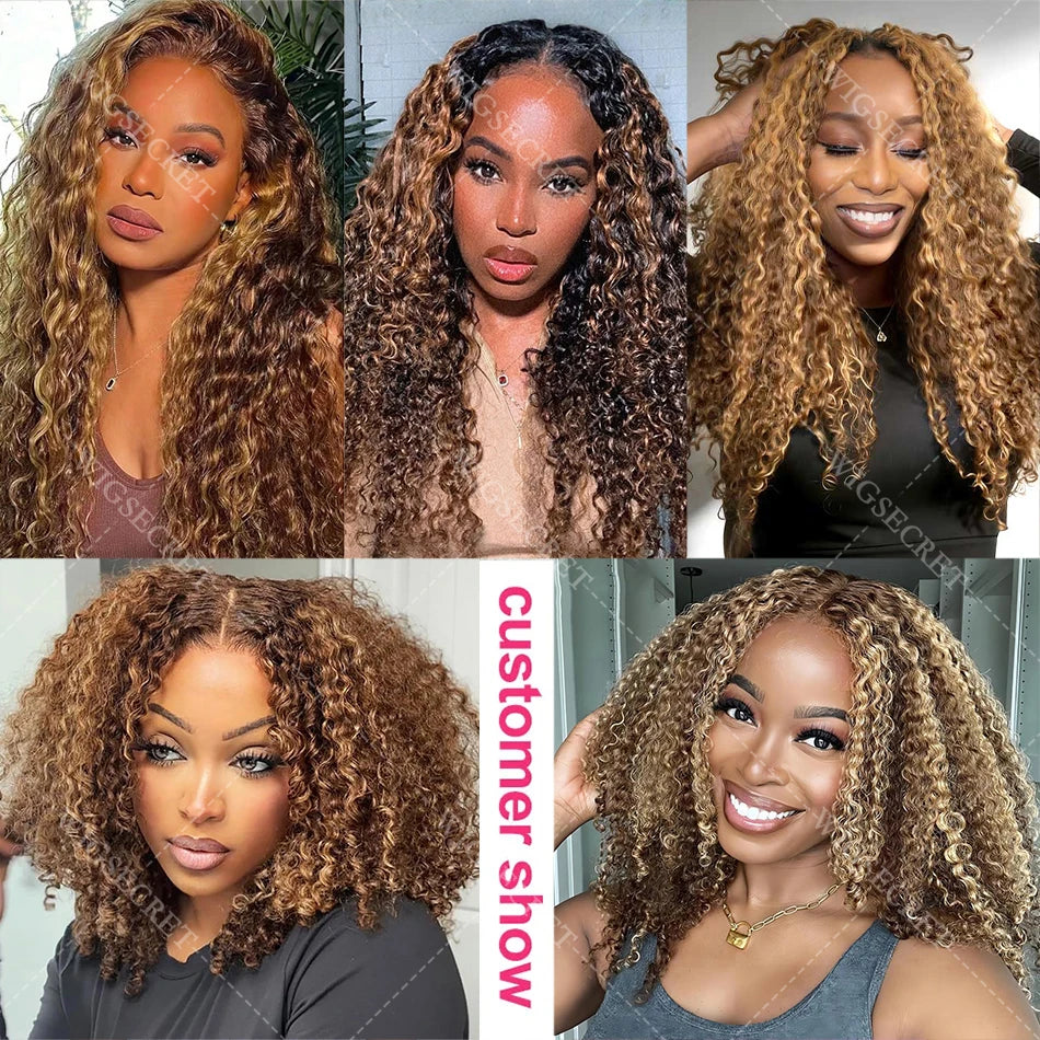Brazilian Remy Curly Crochet Human Hair | Pre-Separated Knotless Miracle Knots Feather Braiding - view 7