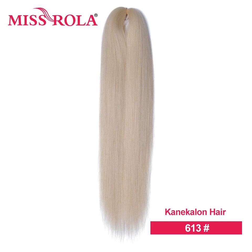 Jumbo Pre-Stretched Kanekalon Braiding Hair 24in – Ombré & Solid Colors Twist Braid Extensions - view 85
