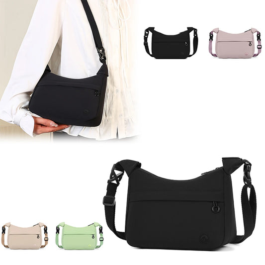Casual Women's Minimalist Crossbody Bag | Lightweight Nylon & Large Capacity Storage Luxegan