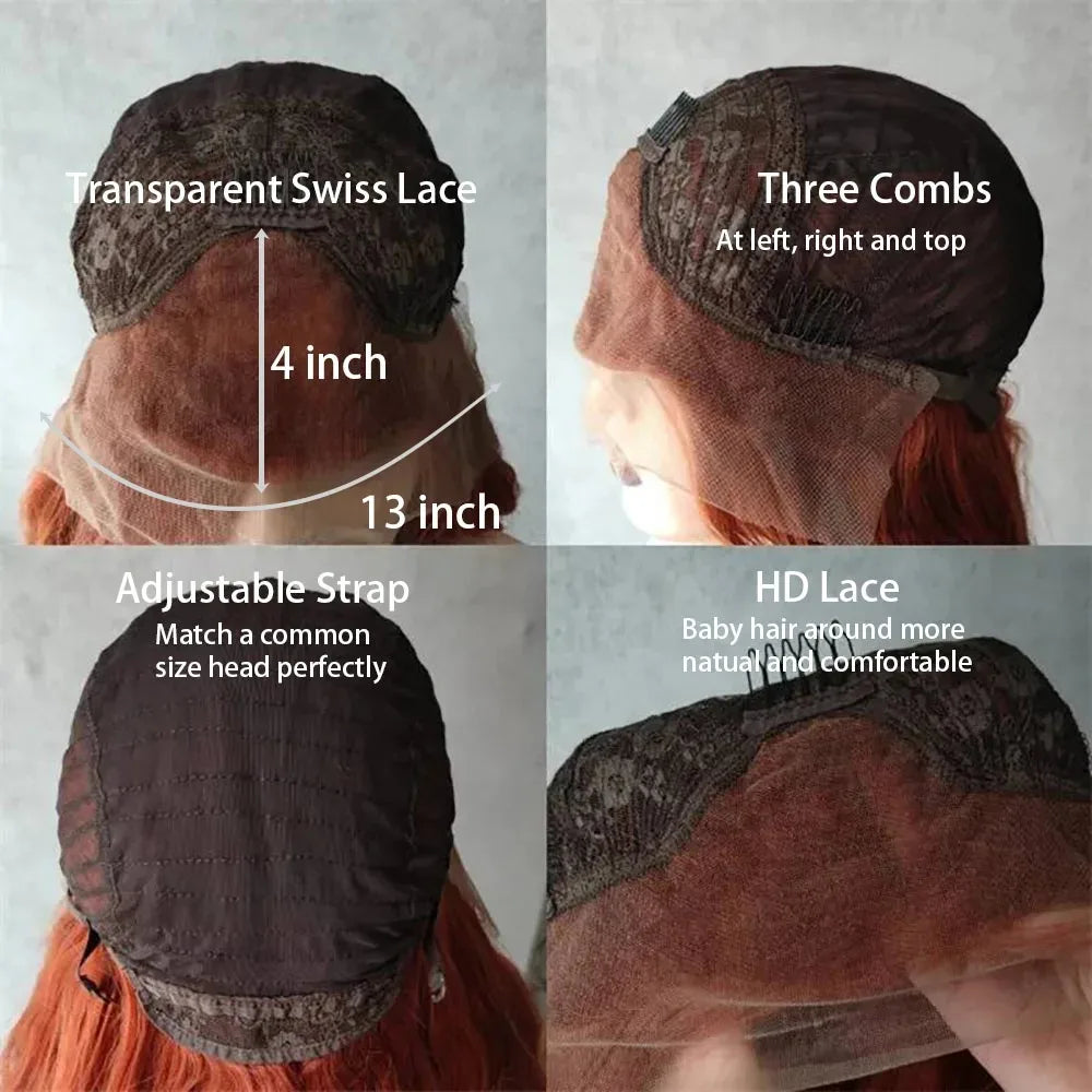 Light Pink Layered Straight Bob | Sophisticated 13x4 HD Transparent Lace Frontal | Elegant 12-Inch High-Temperature Fiber Wig | "Dignified" Natural Hairline Glueless Wig for Daily Wear & Cosplay Luxegan