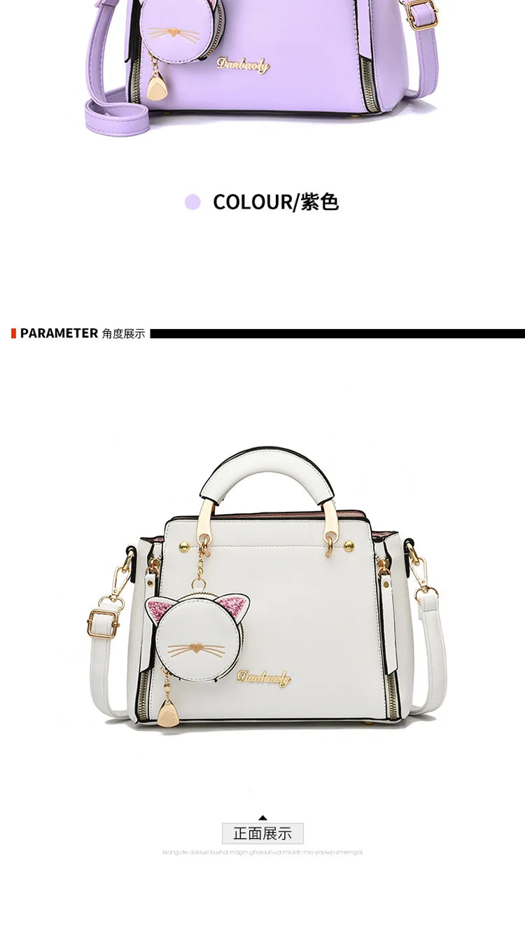 Summer New Women's Bag | Large Capacity Simple Shoulder Bag & New Handbag with Wallet (Crossbody Small Bag Bolso Mujer) Luxegan