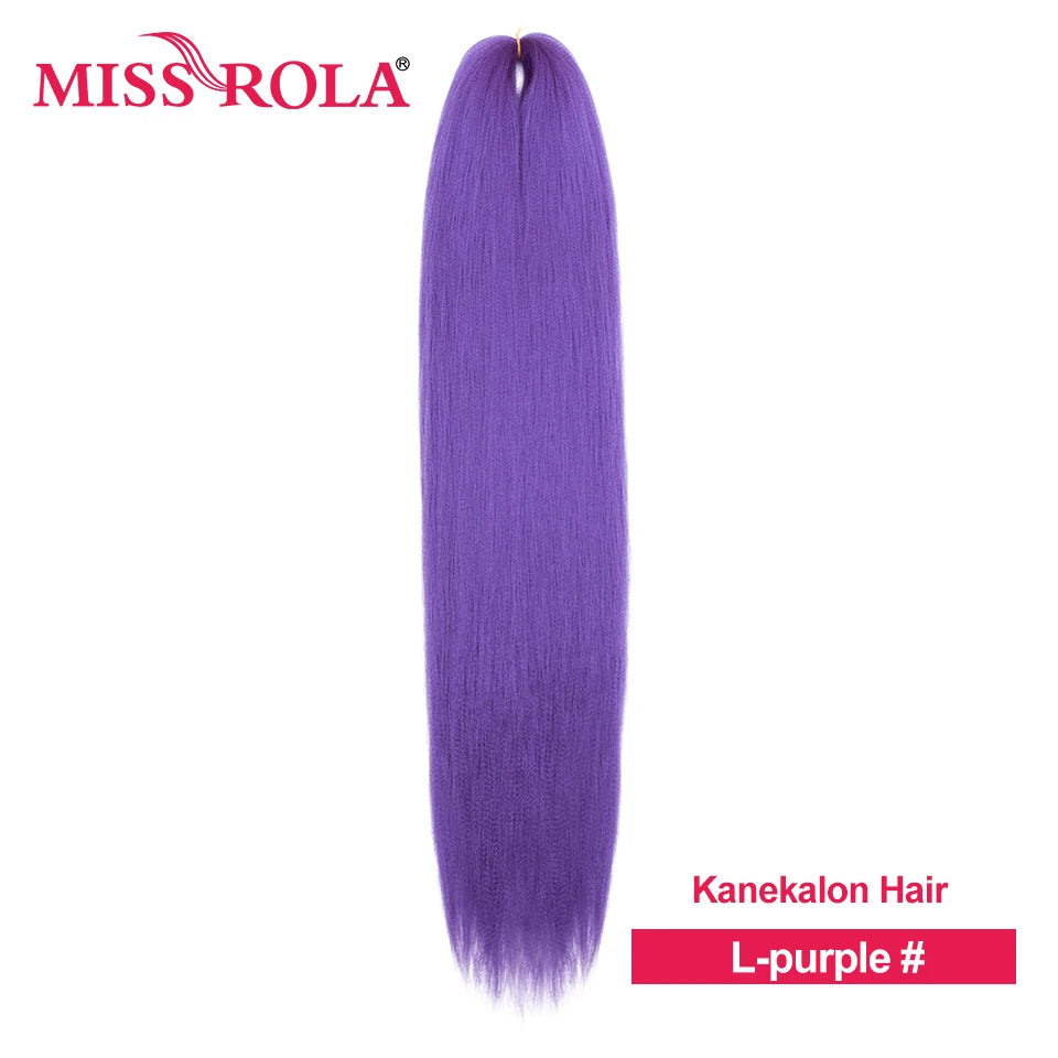 Jumbo Pre-Stretched Kanekalon Braiding Hair 24in – Ombré & Solid Colors Twist Braid Extensions - view 33
