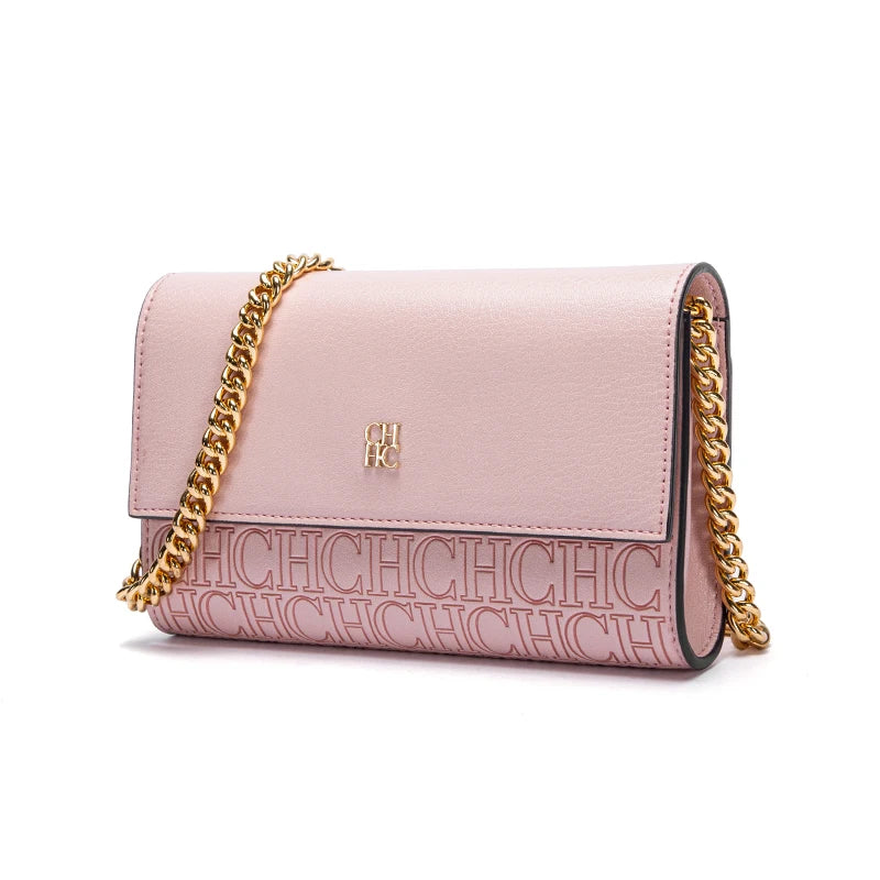 Light Luxury Chain Crossbody Bag | Exquisite Solid Color Square Purse Luxegan