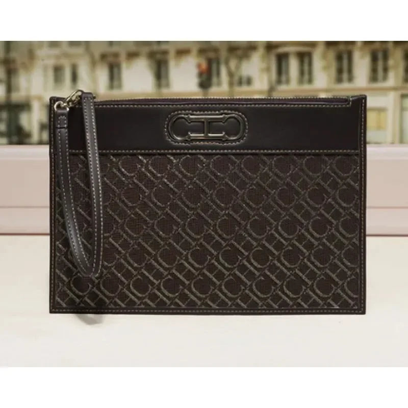 CH Classic High-Quality Letter Print Bag | Multi-functional Clutch & Small Square Bag Luxegan