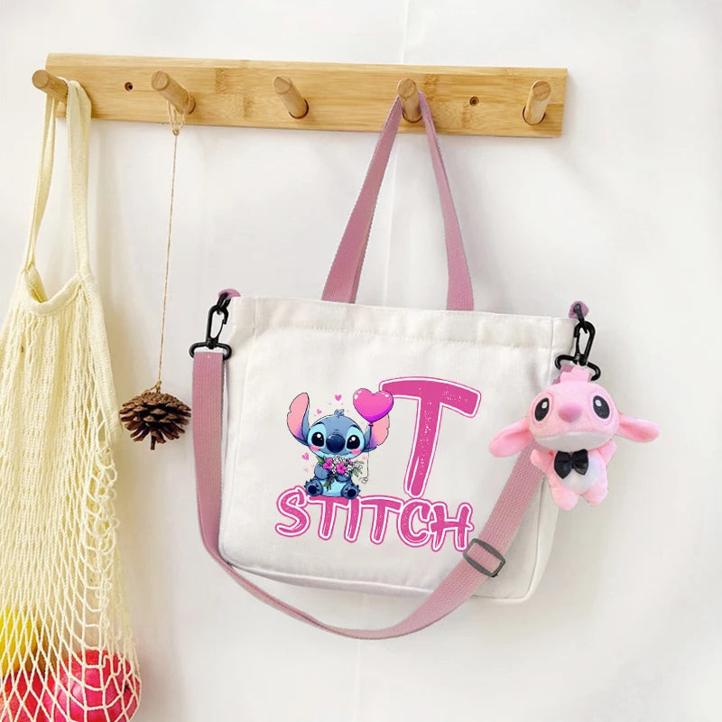 Disney Stitch Graphic Handbag | Large Capacity Shoulder Bag Luxegan