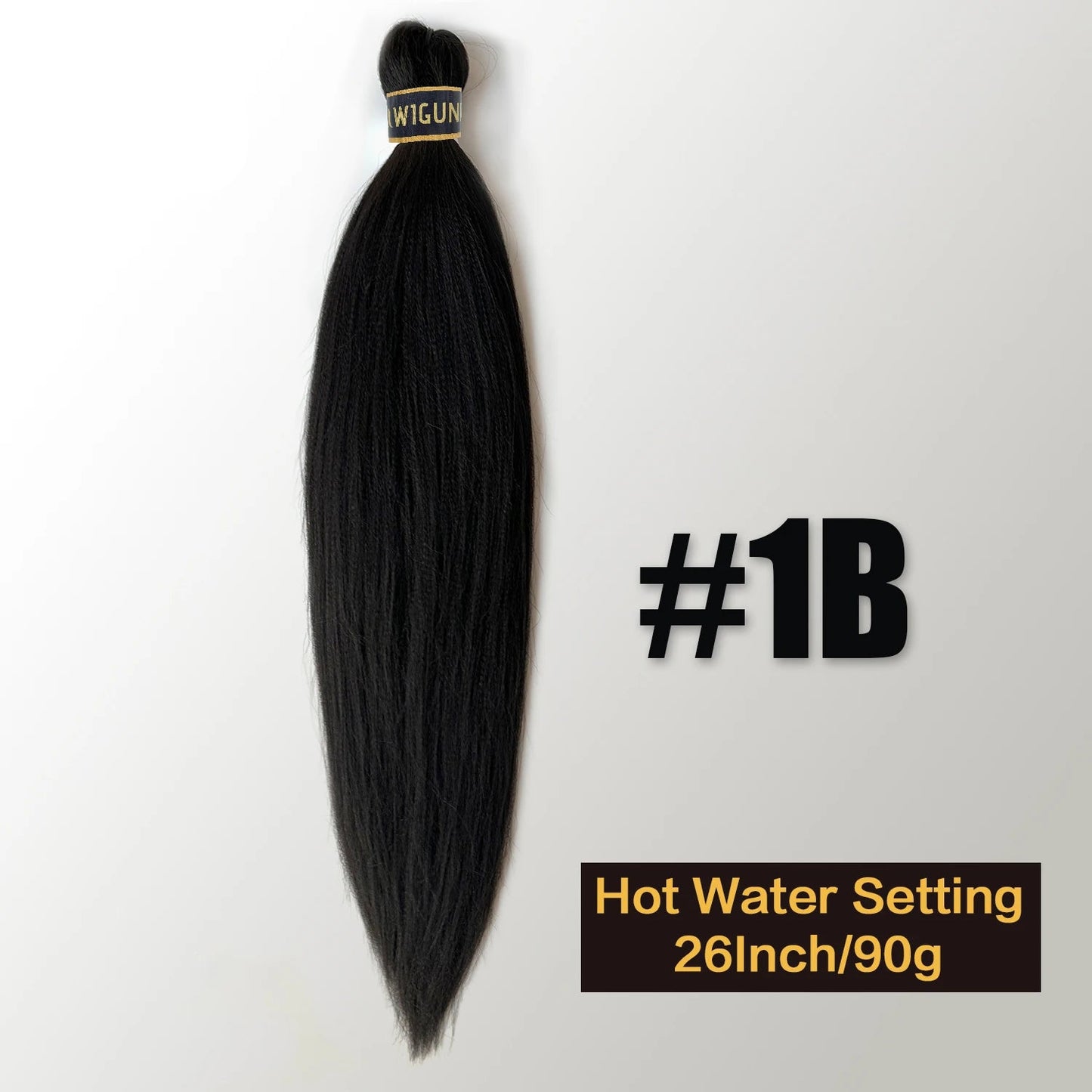 Pre-Stretched Jumbo Braiding Hair 26in – Kanekalon Box Twist Braids | 90g | 15 Colors | 1, 4 or 6 - view 14