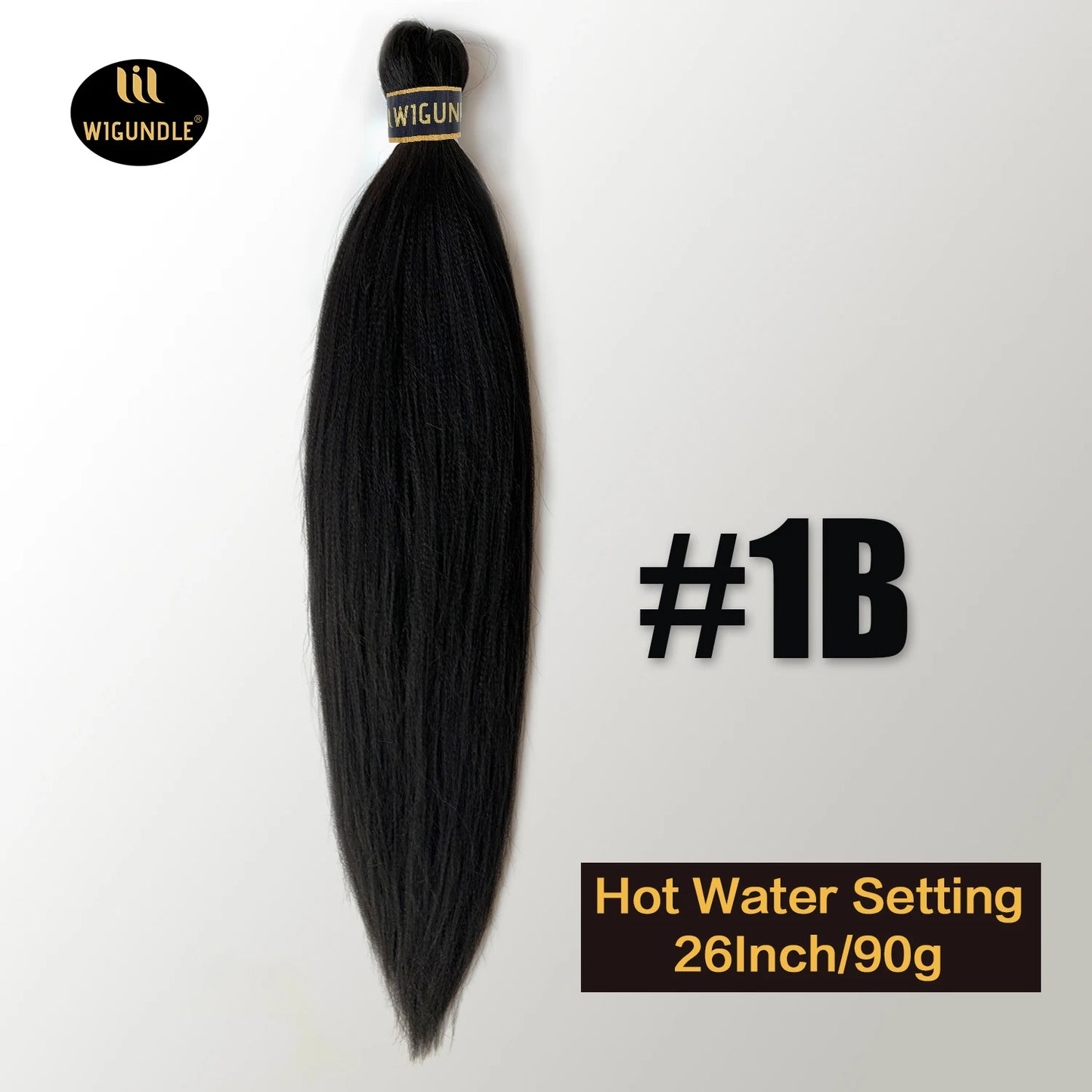 Kanekalon Pre-Stretched Jumbo Braiding Hair 26in – Kinky Straight | 90g | 49 Colors | 1 & 4 Pcs - view 10