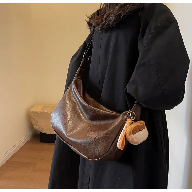 Niche Women's Fashion Underarm Bag | Retro Dumpling Hobo Bags | Versatile Crossbody & New Trendy Shoulder Bag Handbags Luxegan