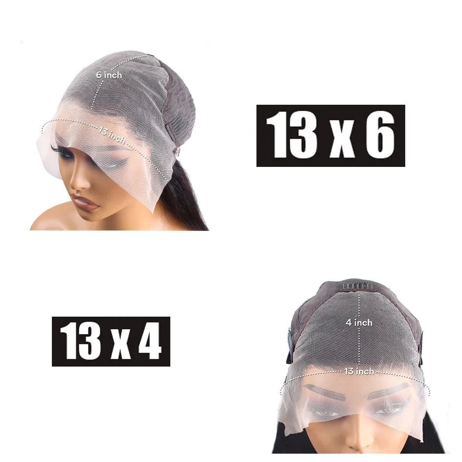 220% Density Chocolate Brown Deep Wave HD Lace Wig | Sophisticated 13x6 & 13x4 Transparent Frontal | Elegant "100% Brazilian Remy" 26+ Inch Silhouette | "Dignified" Pre-Plucked Water Wave Human Hair for Radiant Versatile Styling Luxegan