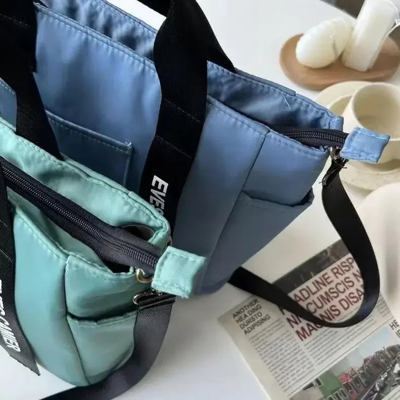 New Casual Tote Bag | Large Capacity Shoulder Bag & Waterproof Canvas Handbag Luxegan