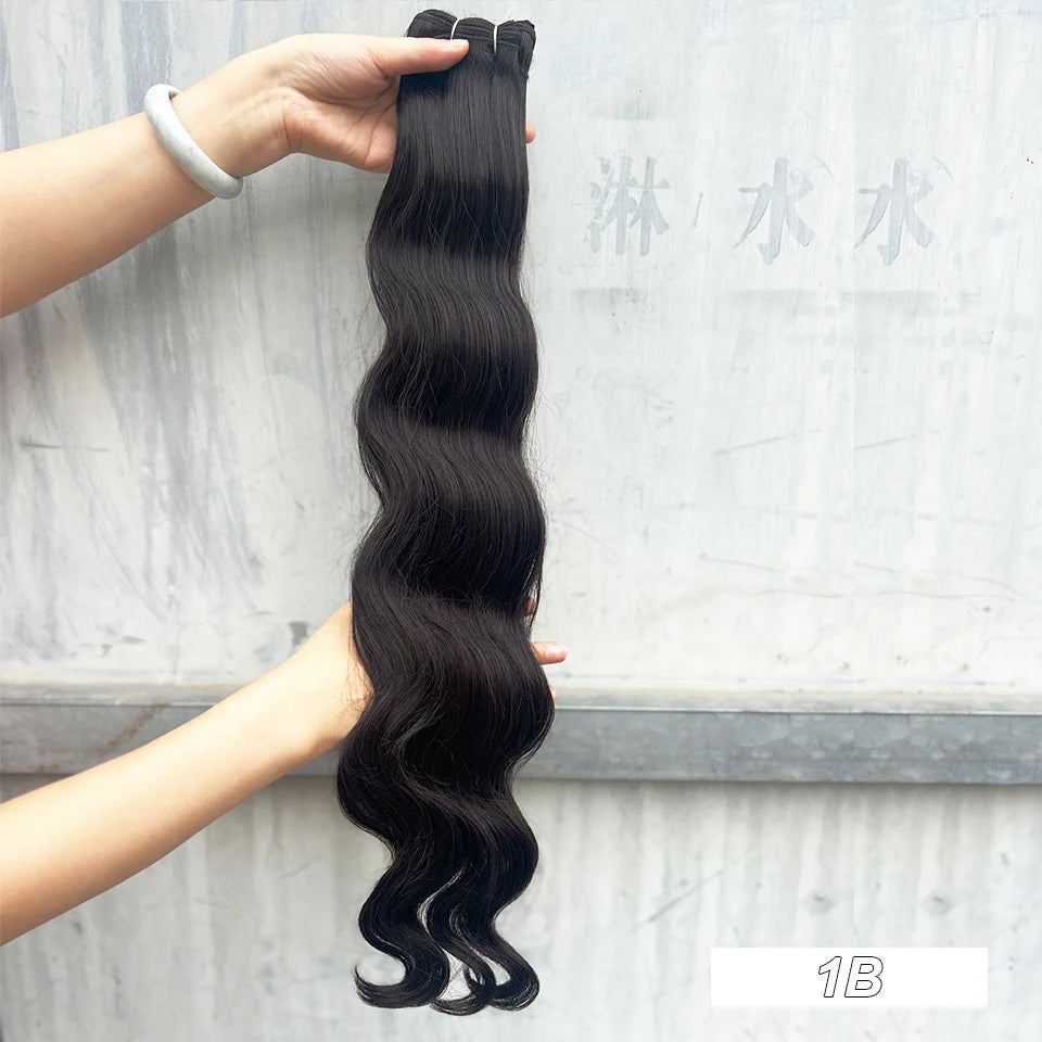 26–30 Inch Synthetic Body Wave Hair Weave Bundles | 150g–200g
