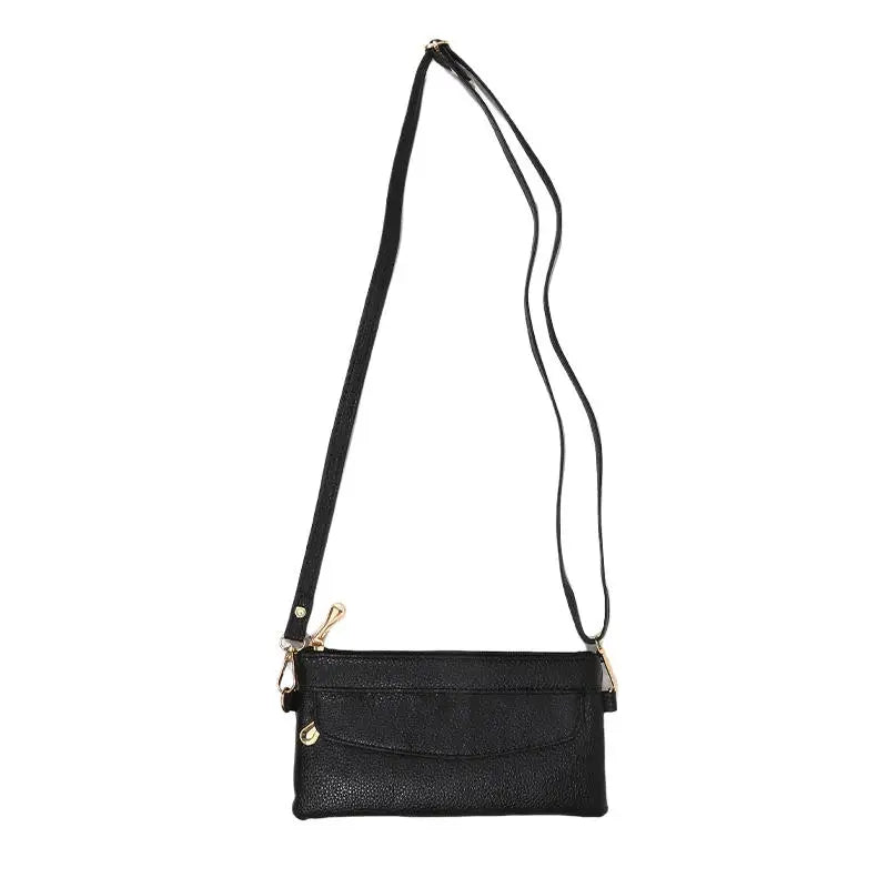 PU Leather Solid Box Bag | Small Fashionable Crossbody Clutch Luxegan