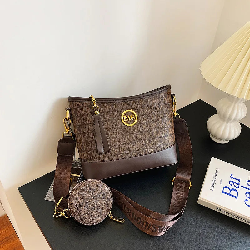 New Fashion Women's Shoulder Bag | Trend Brand Classic Versatile Crossbody Bag & Luxury Travel Handbag Luxegan