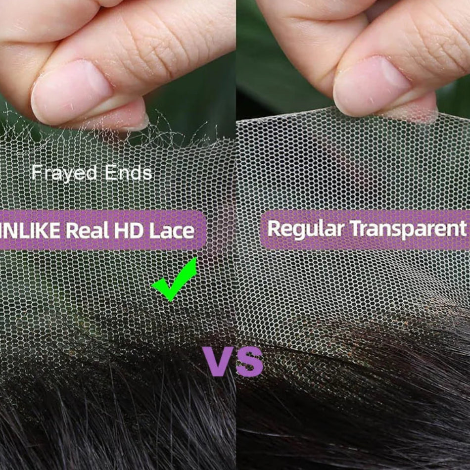 Lemoda Real HD Lace Frontal Wig | Sophisticated "Invisible 13x6" Silhouette | Elegant 250 Density Straight Virgin Hair | "Dignified" High-Performance 12A Grade Human Hair for Radiant Versatile Styling Luxegan