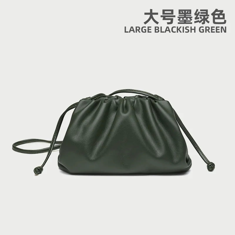 Luxury Soft PU Leather Women's Shoulder Bag | High Quality Small Crossbody Bags & Fashion Female New Handbags (Messenger Hobos) Luxegan