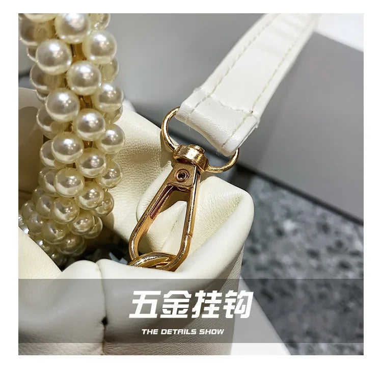 Women's Cloud Bag | New Fashionable Soft Solid-Color PU Leather Single-Shoulder & Crossbody Bag (Simple & Stylish) Luxegan