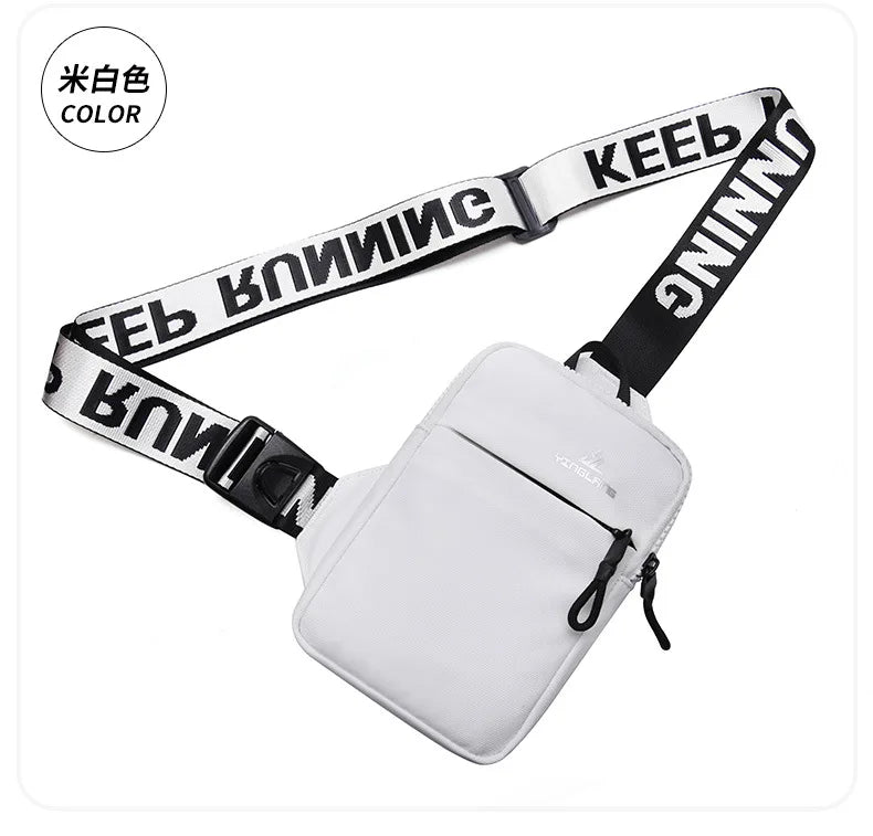 Small Chest Bag & Mobile Phone Bag | Outdoor Sports Mini Fashion Shoulder & Messenger Bag (Unisex Gift) Luxegan