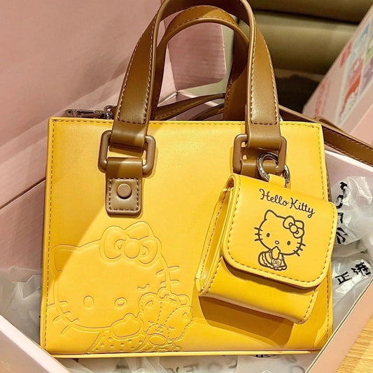 Hello Kitty Shoulder Bag | Crossbody Bag, Large Capacity Handbag & Headphone Bag Luxegan